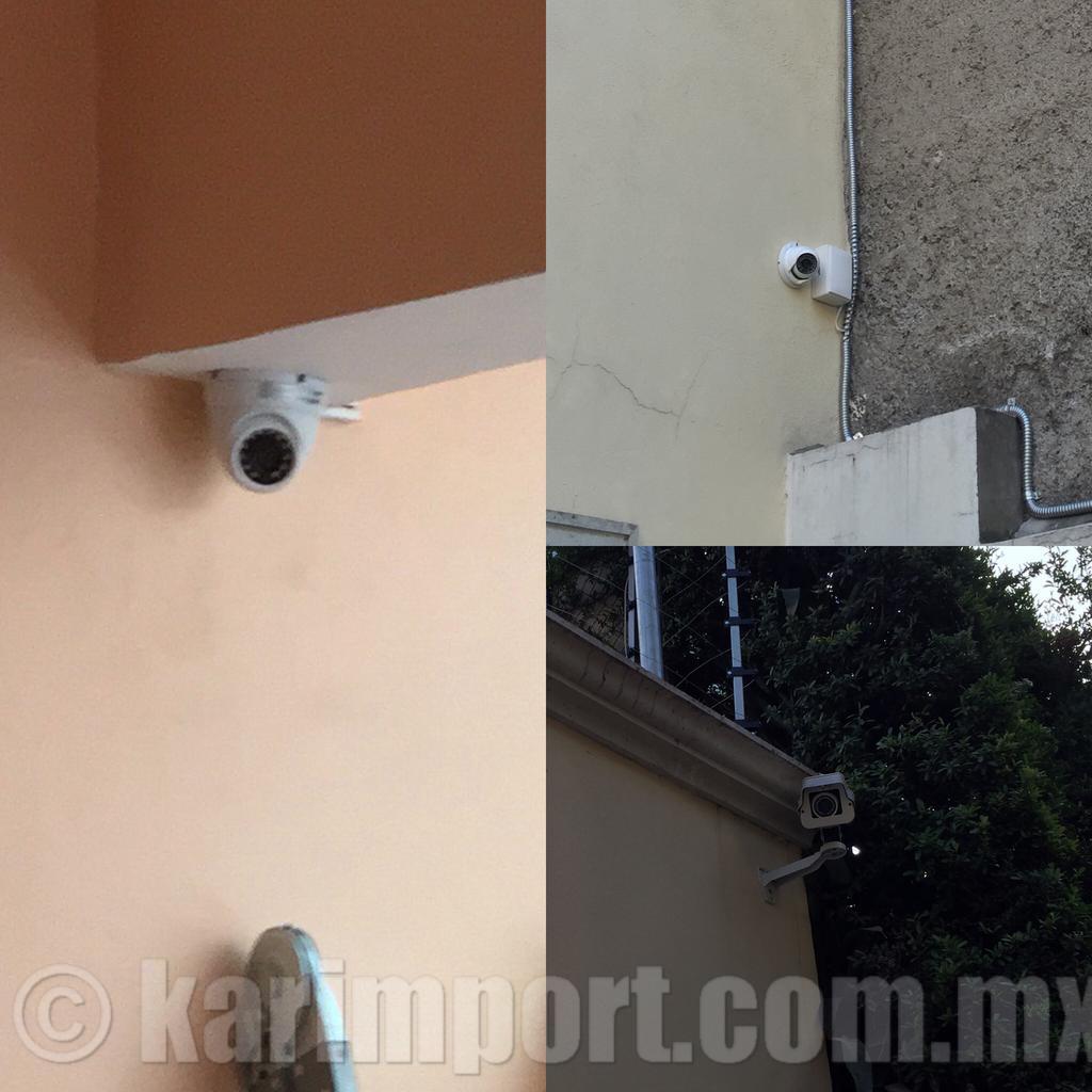 Instalaciones sistemas de seguridad cctv www.karimport.com.mx