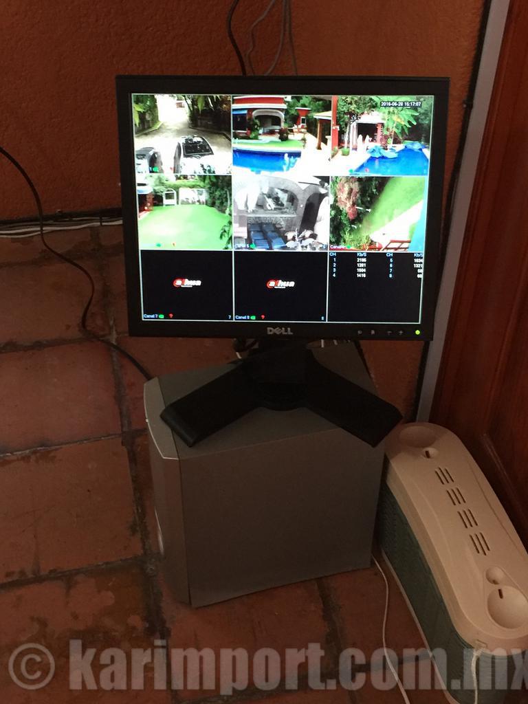 Instalaciones sistemas de seguridad cctv www.karimport.com.mx
