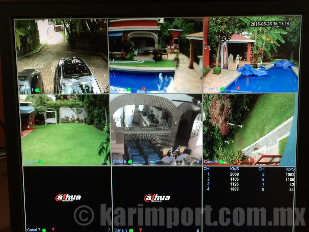 Instalaciones sistemas de seguridad cctv www.karimport.com.mx