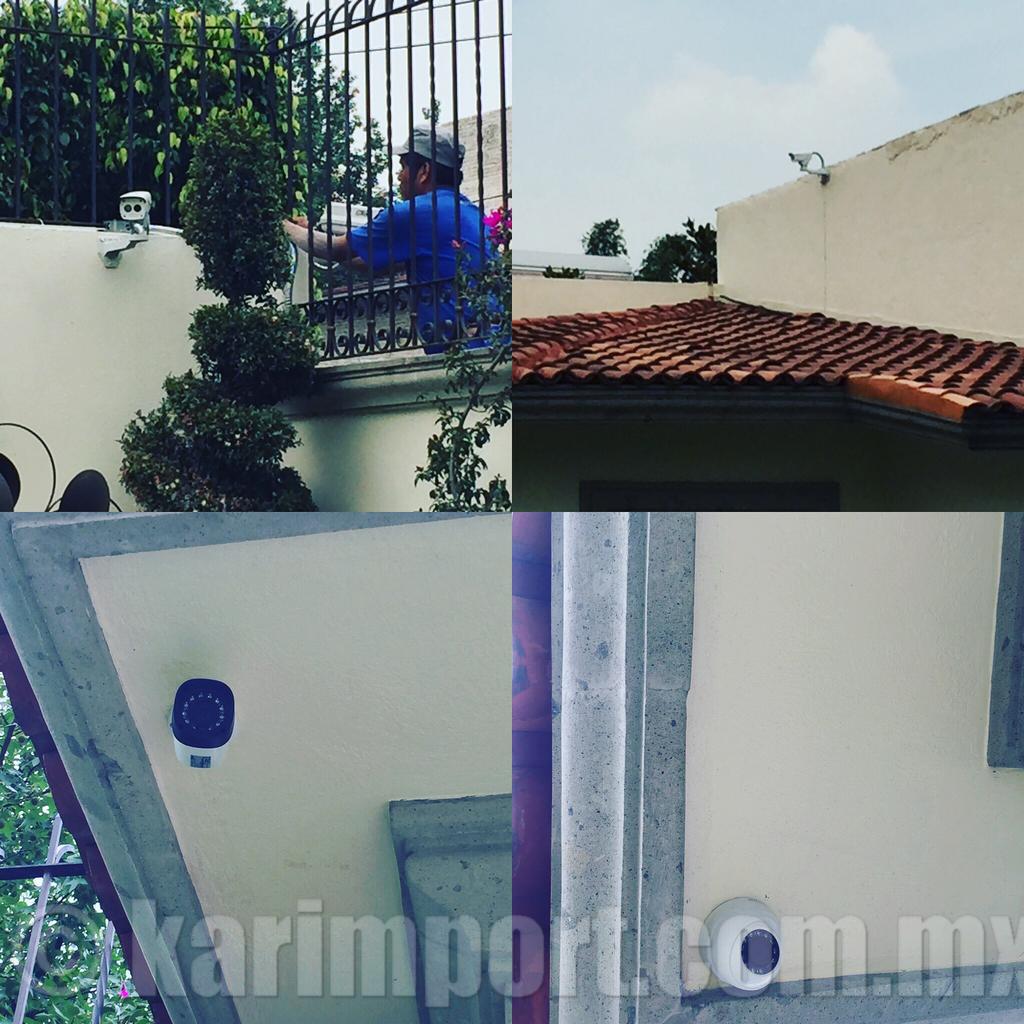 Instalaciones sistemas de seguridad cctv www.karimport.com.mx