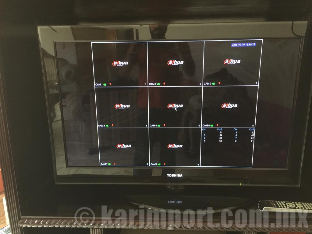 Instalaciones sistemas de seguridad cctv www.karimport.com.mx