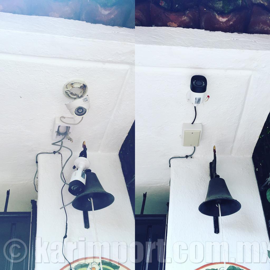Instalaciones sistemas de seguridad cctv www.karimport.com.mx