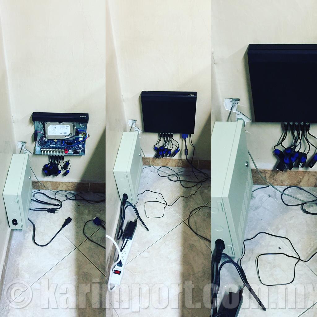 Instalaciones sistemas de seguridad cctv www.karimport.com.mx