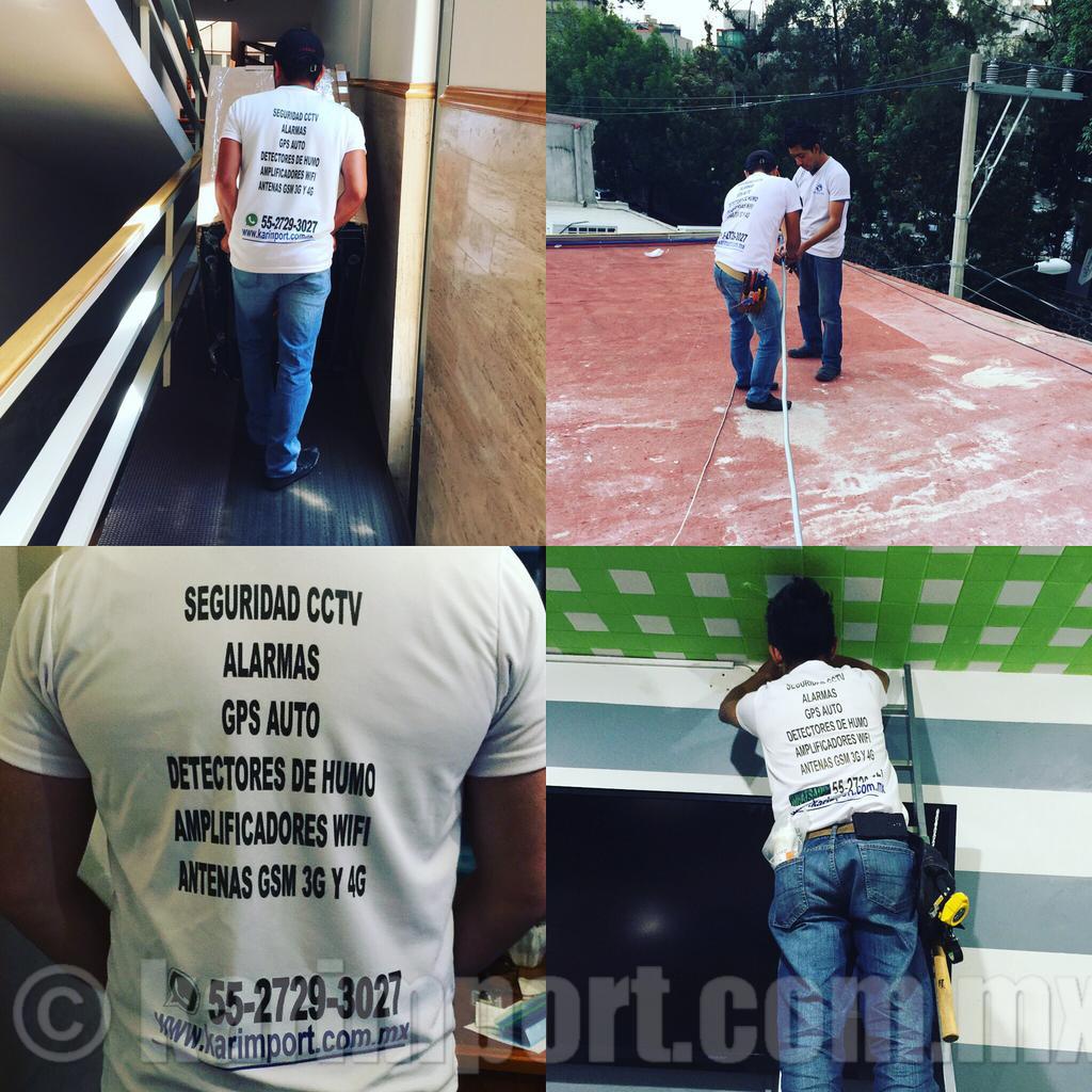 Instalaciones sistemas de seguridad cctv www.karimport.com.mx