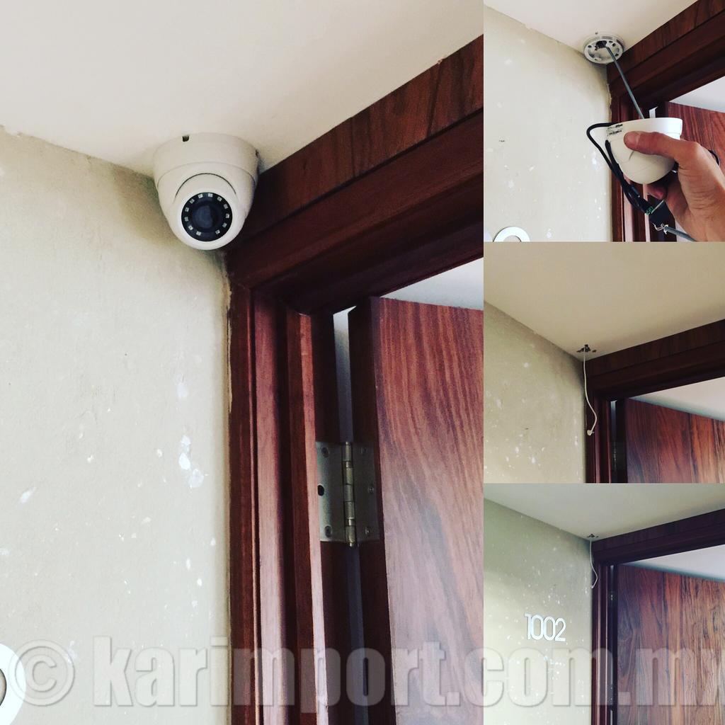 Instalaciones sistemas de seguridad cctv www.karimport.com.mx