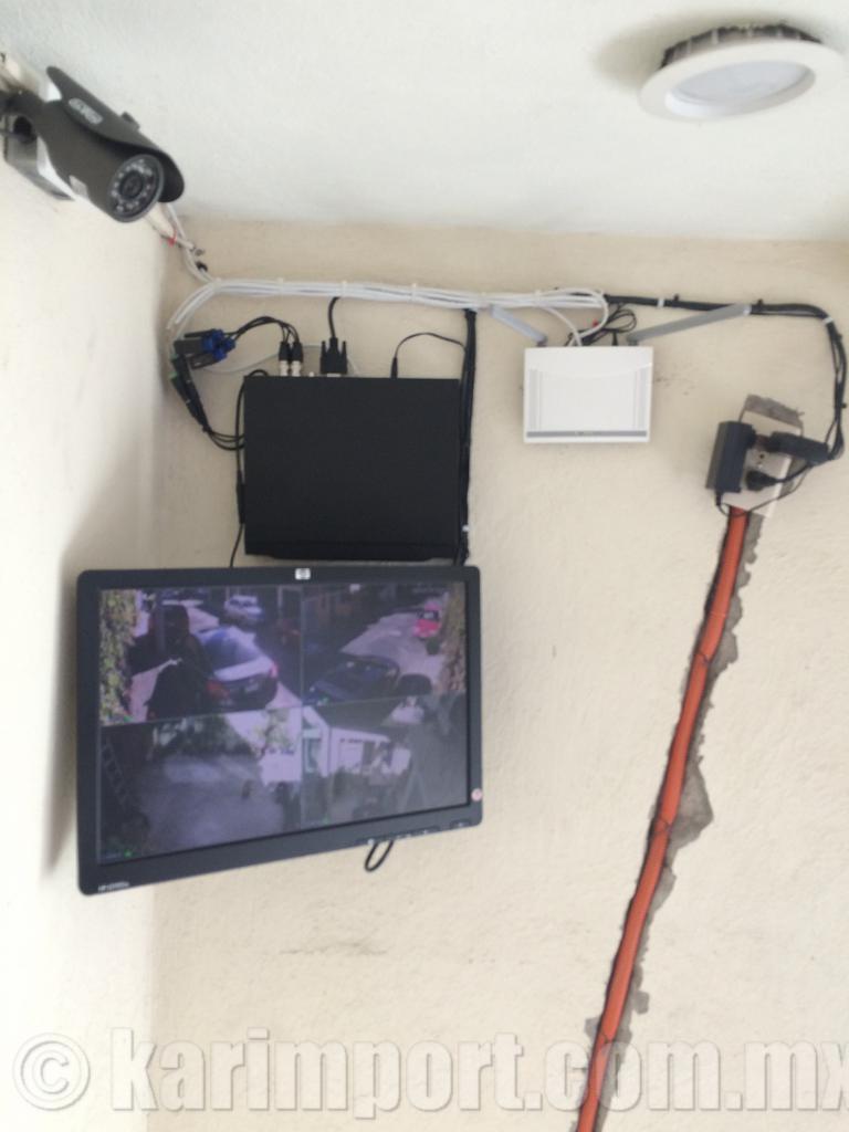 Instalaciones sistemas de seguridad cctv www.karimport.com.mx