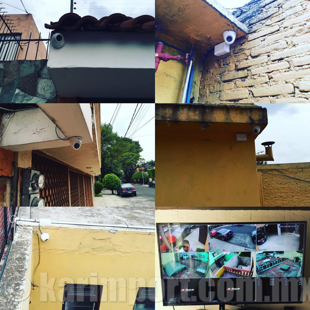 Instalaciones sistemas de seguridad cctv www.karimport.com.mx