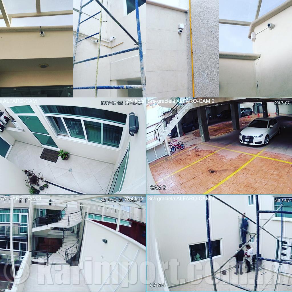 Instalaciones sistemas de seguridad cctv www.karimport.com.mx